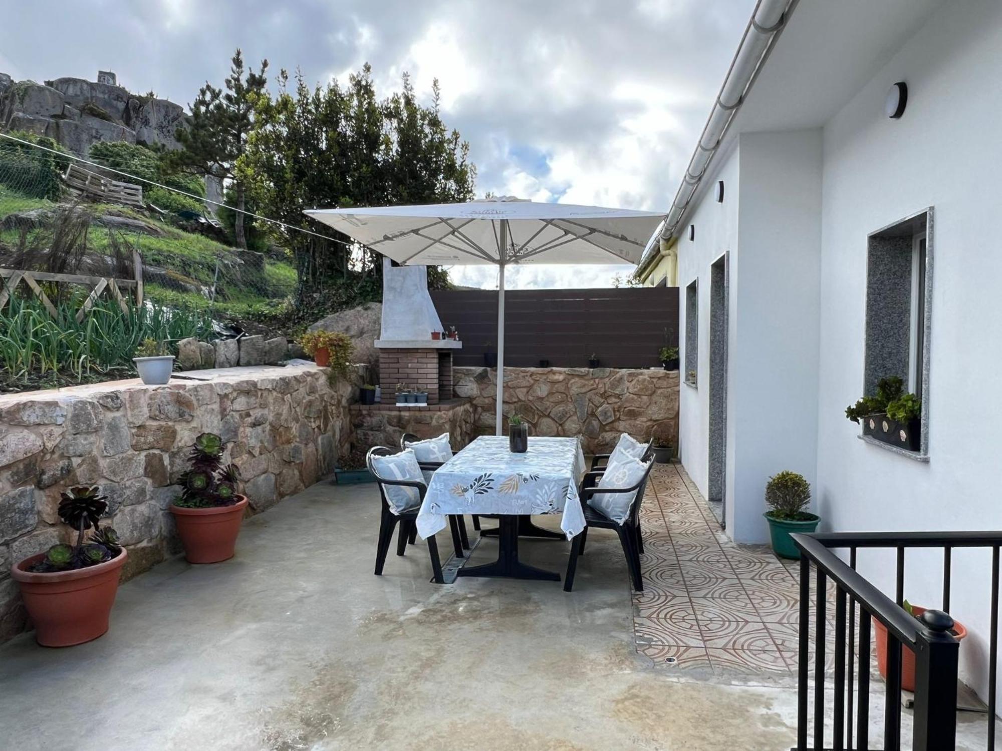 O Cobijo De Elva Villa Arou Buitenkant foto